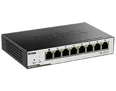D-Link 8- port 10/100/1000Mbps ports with 1 PD port Smart.. DGS-1100-08PD product image