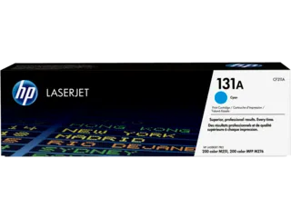 HP 131A Cyan Original LaserJet Toner Cartridge (CF211A) — HP product image