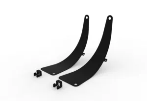 CommScope FGS-CD9E-A | FiberGuide Metal Cover for 90° Down Elbow, 4x4in, Black