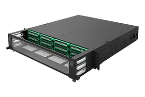 CommScope 760239066 | UDS 2RU splice panel, 144 duplex LC/APC ports, Method A
