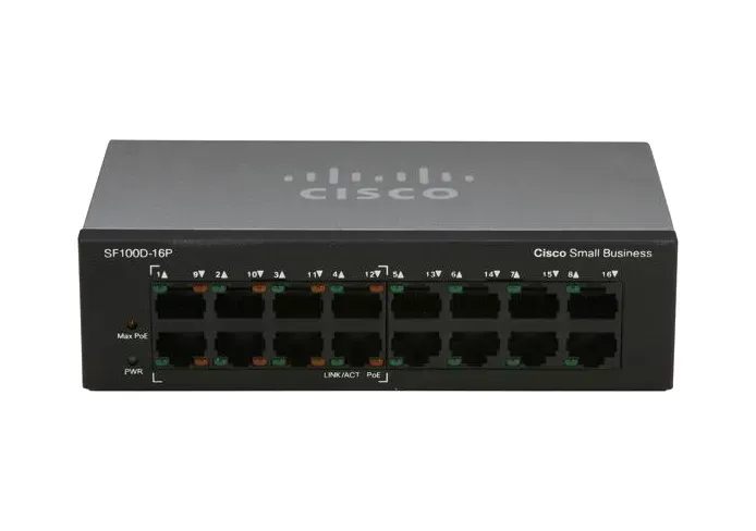 Cisco SF100D-16P 16-Port Ethernet Switch