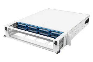 CommScope 760239077 | UDS 2RU splice panel, 144 duplex LC/UPC ports, Enhanced Method B, ULL