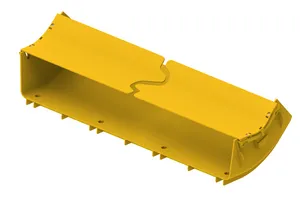 CommScope FGS-MU4E-H | FiberGuide 45° Up Elbow, 4x24in, Yellow
