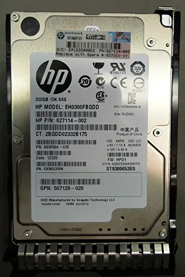 HPE 652611-B21 300GB SAS Hard Drive
