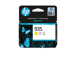 HP 935 Yellow Original Ink Cartridge (C2P22AE) — HP product image