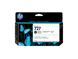 HP 727 130-ml Photo Black DesignJet Ink Cartridge (B3P23A) — HP product image