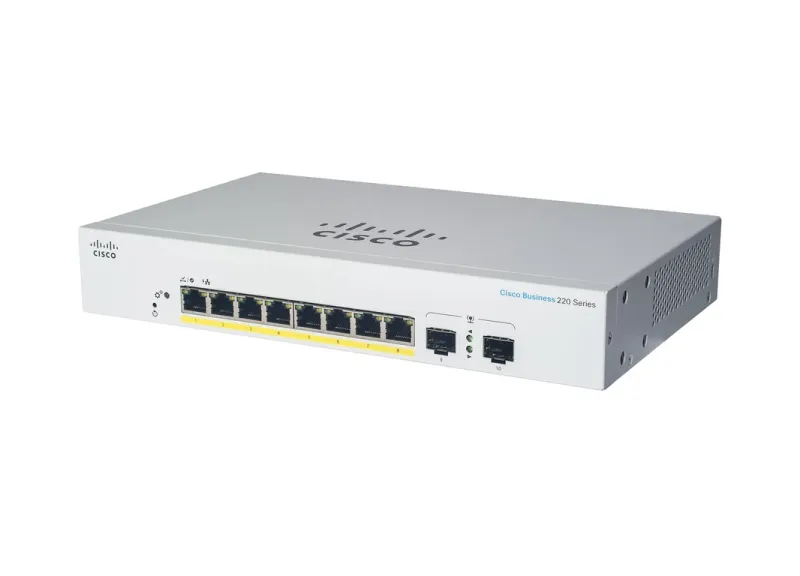 Cisco CBS220-8T-E-2G 8-Port Ethernet Switch