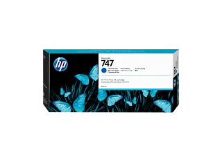 HP 747 300-ml Chromatic Blue DesignJet Ink Cartridge (P2V85A) — HP product image