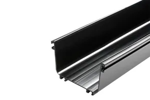 CommScope FGSB-MSHS-B | FiberGuide Horizontal Straight Section, 4x6in, Black