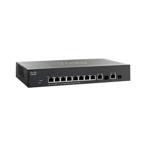Cisco SG300-10MPP-K9 10-Port Ethernet Switch