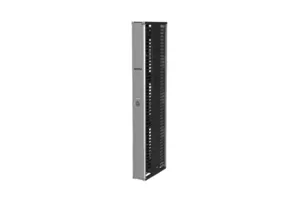 CommScope 760260356 | CableGuide 360 Vertical Cable Management Kit, 8 in X 84 in (203 mm X 2134 mm) Double Sided, With Doors, Silver