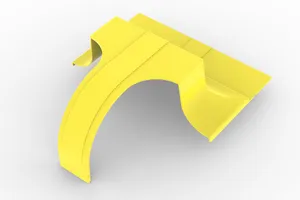 CommScope FGS-MEXP-ABF-CV | FiberGuide 2-Inch Express Exit Cover, 2x2in, Yellow