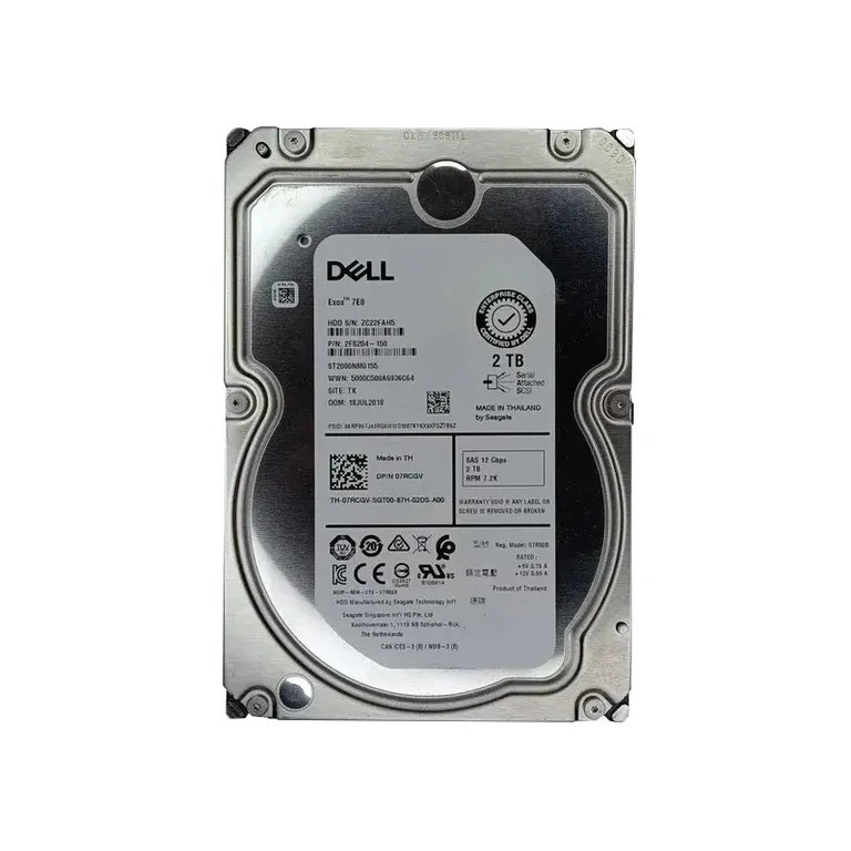 Dell 7RCGV 2TB SAS Hard Drive