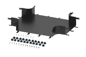 CommScope FGSB-MHXP-MF | FiberGuide Horizontal Cross, 4x12in, Black