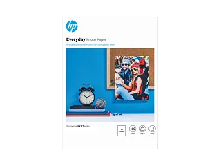 HP Everyday Photo Paper Glossy 200 g/m2 A4 (210 x 297 mm) 100 sheets (Q2510A) — HP product image