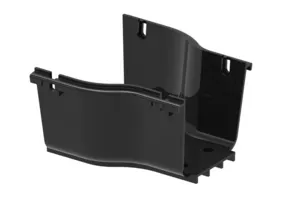 CommScope FGSB-MDSA-AB | FiberGuide Straight Reducer, 4x6 to 4x4in, Black