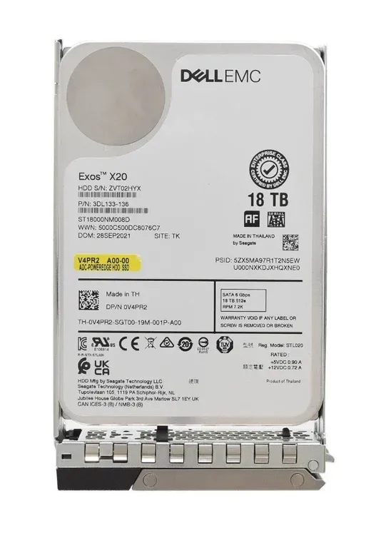 Dell V4PR2 18TB SATA Hard Drive