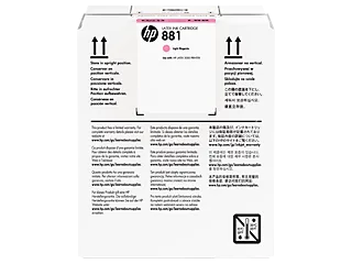 HP 881 5-liter Light Magenta Latex Ink Cartridge (CR336A) — HP product image
