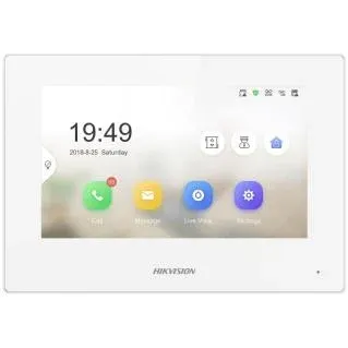 Hikvision DS-KH6320-LE1(B)/White 7 inch touch IP indoor station