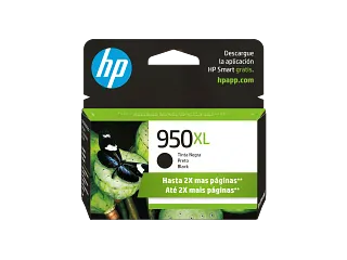 HP 950XL High Yield Black Original Ink Cartridge (CN045AL) — HP product image