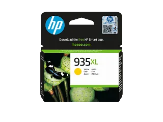 HP 935XL High Yield Yellow Original Ink Cartridge (C2P26AE) — HP product image