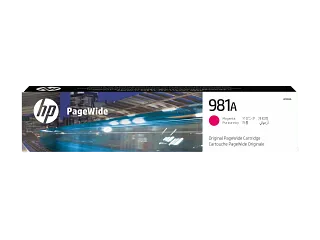 HP 981A Magenta Original PageWide Cartridge (J3M69A) — HP product image