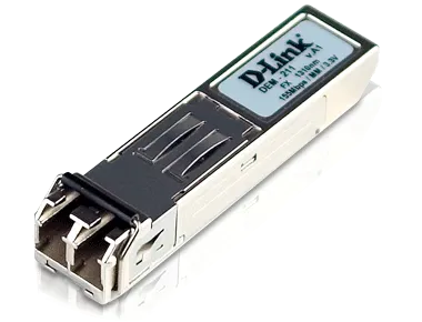 D-Link 100BASE-FX MULTIMODE LC SFP TRANSCEIVER DEM-211 product image