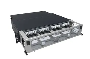 CommScope 760236403 | HD iPATCH 2U 192F-LC Distribution MPO08 ULL Module, LazrSPEED, Sliding Panel