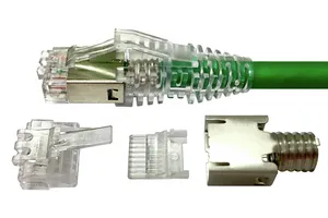 CommScope 6-2111988-2 | Modular Plug, category 5e, shielded, cable diameter 5.7–7.0 mm, 500 pcs