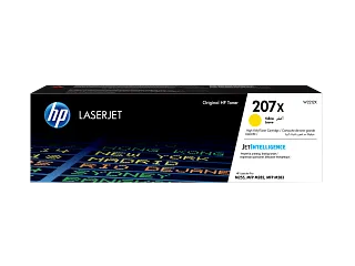 HP 207X High Yield Yellow Original LaserJet Toner Cartridge (W2212X) — HP product image