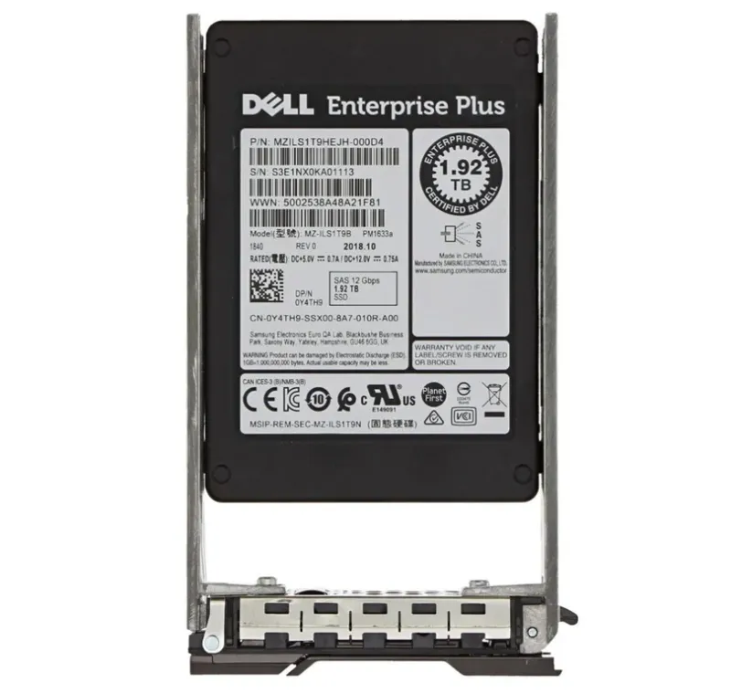 Dell Y4TH9 1.92TB SAS SSD