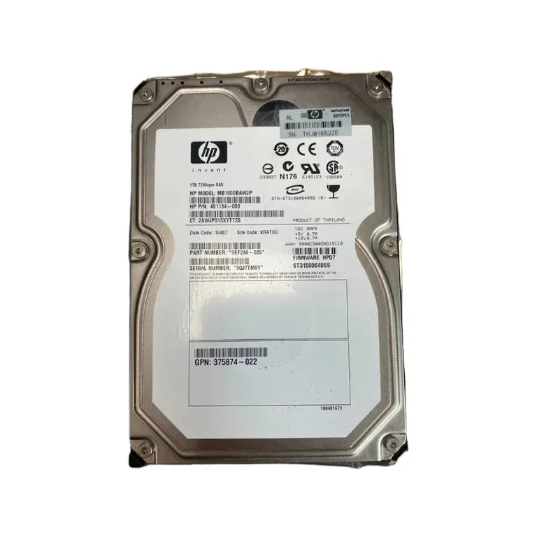 HP MB1000BAWJP 1TB SAS Hard Drive