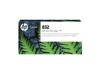 HP 832 1-liter Light Cyan Latex Ink Cartridge (4UV79A) — HP product image