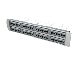 CommScope 760152579 | SYSTIMAX 360 GigaSPEED XL Unshielded Panel Cat6, 2U, 48 port, Silver