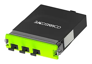 CommScope 760237223 | G2 ULL 1x3 Multimode OM5 WideBand Conversion Module, (1) MPO-24 unpinned ports rear, (3) MPO-8 pinned front