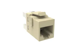 CommScope 2291217-1 | KJ-Series Modular Jack, RJ45, Cat5e Unshielded, Light Almond