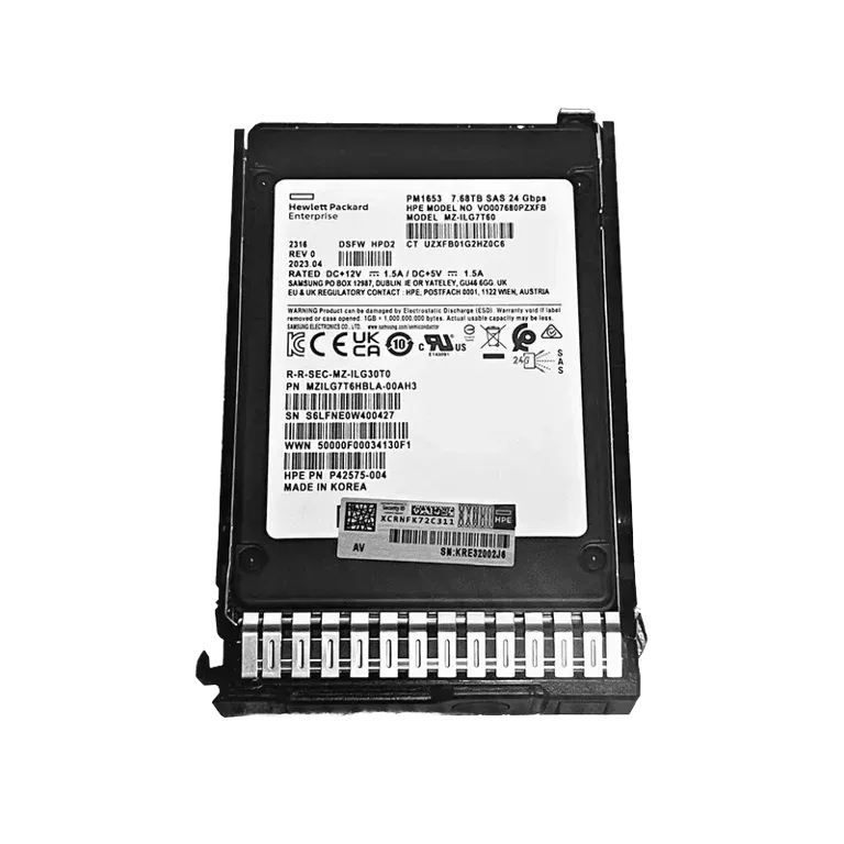 HPE P49308-001 7.68TB SAS SSD