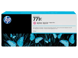 HP 771C 775-ml Light Magenta DesignJet Ink Cartridge (B6Y11A) — HP product image