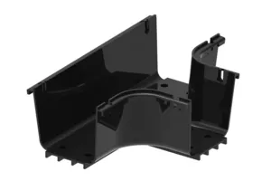CommScope FGSB-MHRT-A | FiberGuide Horizontal T, 4x4in, Black