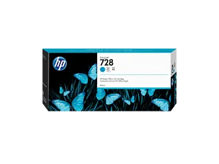 HP 728 300-ml Cyan DesignJet Ink Cartridge (F9K17A) — HP product image