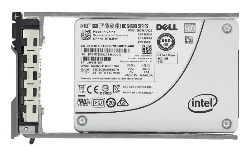 Dell TR3MY 960GB SATA SSD
