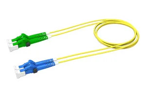 CommScope FPCC-KMYP | Fiber Optic Patch Cord, duplex, singlemode, 1.2 mm OFNP jacket, LC/UPC-LC/APC, yellow
