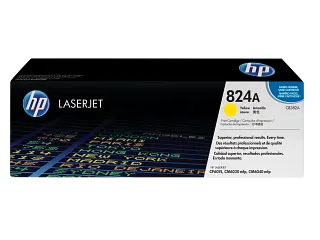 HP 824A Yellow Original LaserJet Toner Cartridge (CB382A) — HP product image