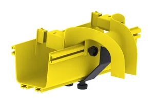 CommScope FGS-MEXP-LP-ABF-NC | FiberGuide 2-Inch Low profile ( 2-inch Depth ) Express Exit, 4x4in, 4x6in, 4x12in, 4x24in, Yellow