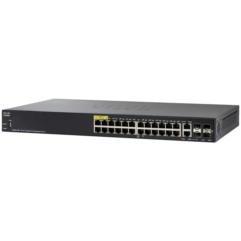 Cisco SG350-28MP-K9 24-Port Layer 3 Switch
