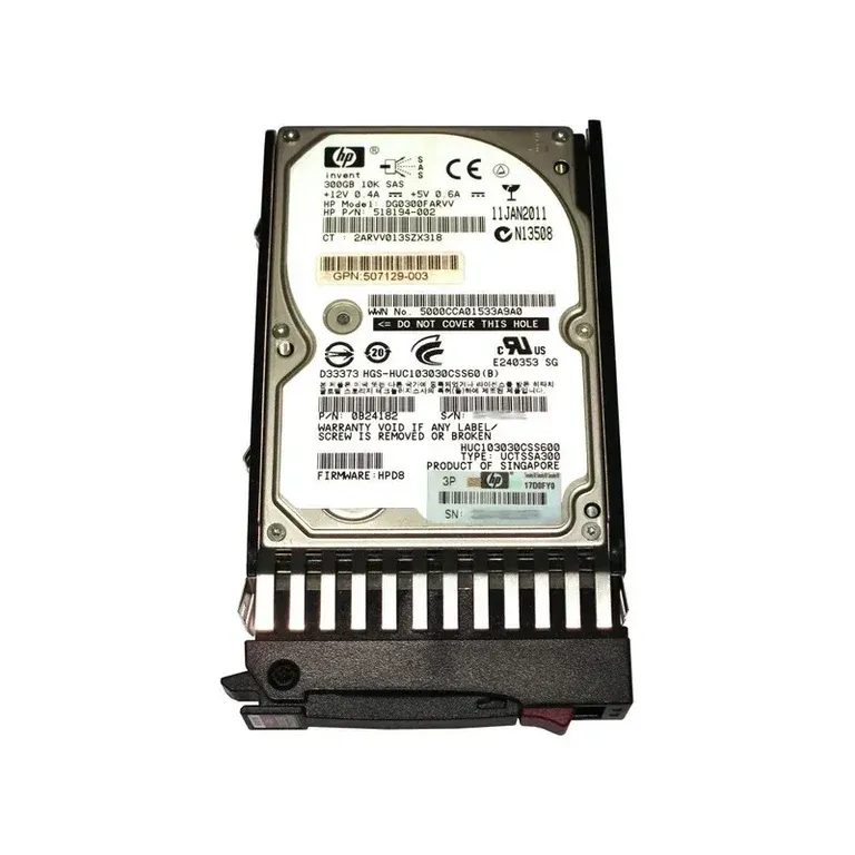 HP 597609-001 300GB SAS Hard Drive