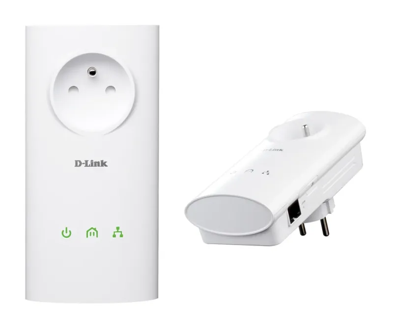 D-Link Powerline HomePlug AV Passthrough Starter Kit DHP-P307AV product image