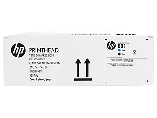 HP 881 Cyan/Black Latex Printhead (CR328A) — HP product image