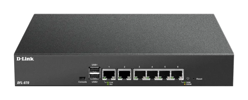 D-Link DFL-870 NetDefend UTM Firewall DFL-870 product image