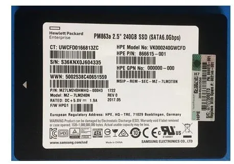 HPE 866615-001 240GB SATA SSD